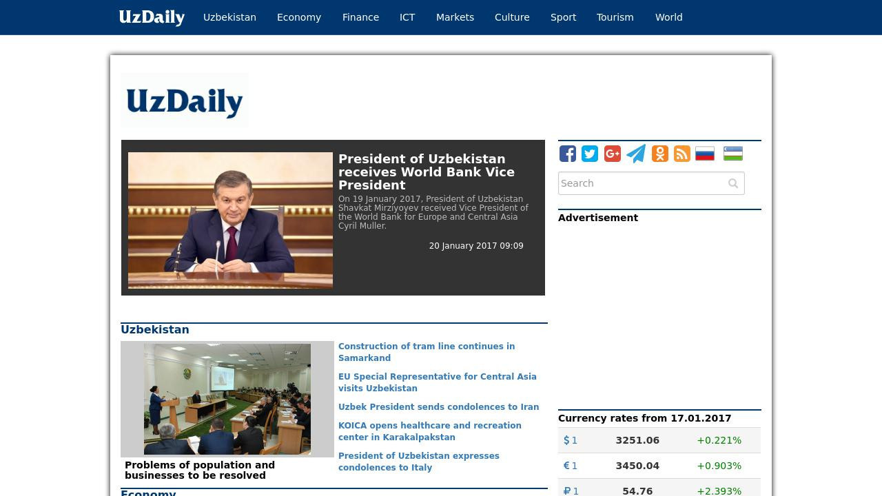 Uzbekistan Daily