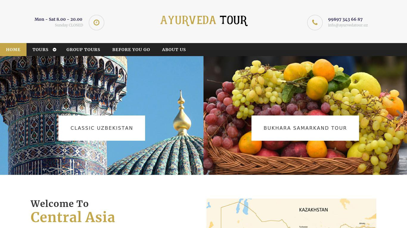 Ayurveda Tour Uzbekistan