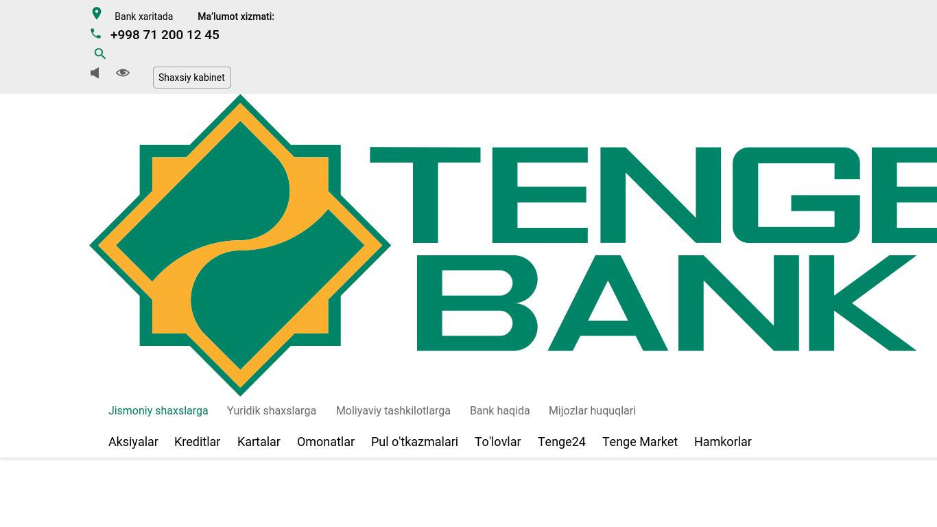 Tenge Bank